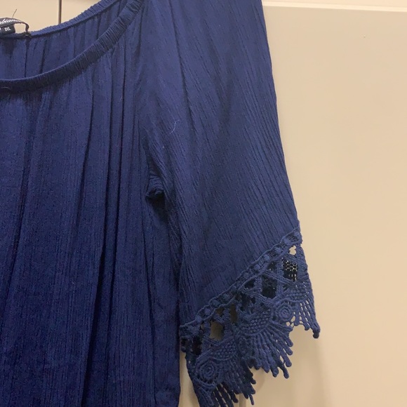 Ambiance Blue Romper Size 1XL - Picture 4 of 12